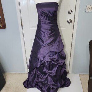 Jump Apparel Deep Purple Dress